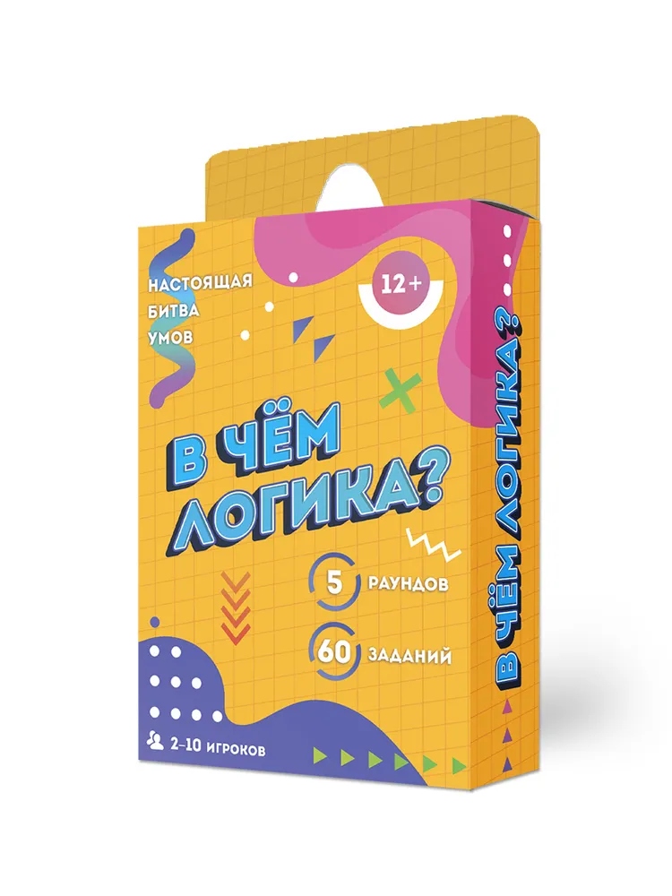 Gra edukacyjna Logika Обучающая карточная игра. В чем логика?