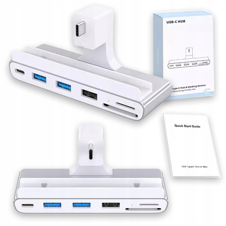 Hub dokovací stanice 8v1 Usb pro iMac 2021 iMC02H