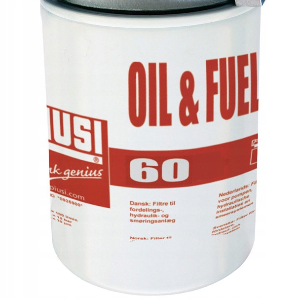 WKŁAD FILTR WSTĘPNEGO PALIWA 60 L/MIN PIUSI CF 60