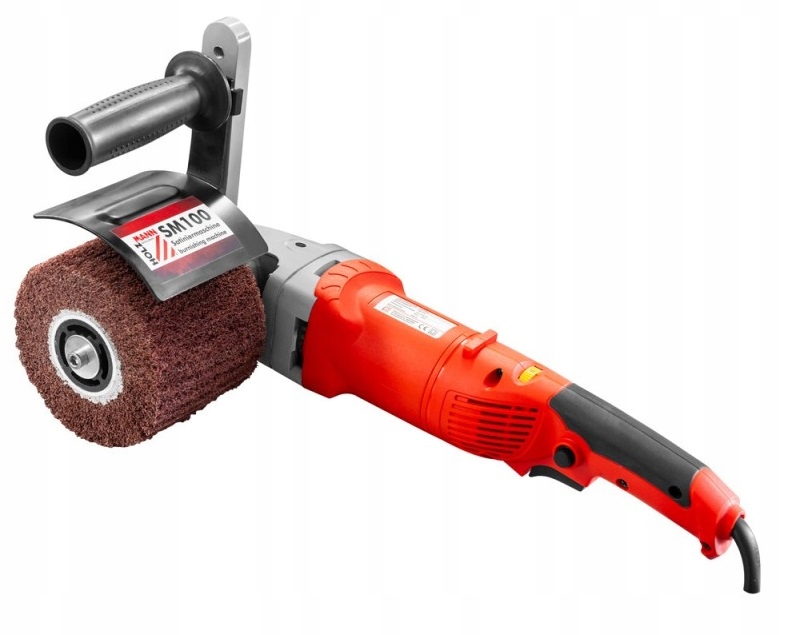 Satyniarka szlifierka szczotkarka do metalu wygładza Holzmann SM100 800 W