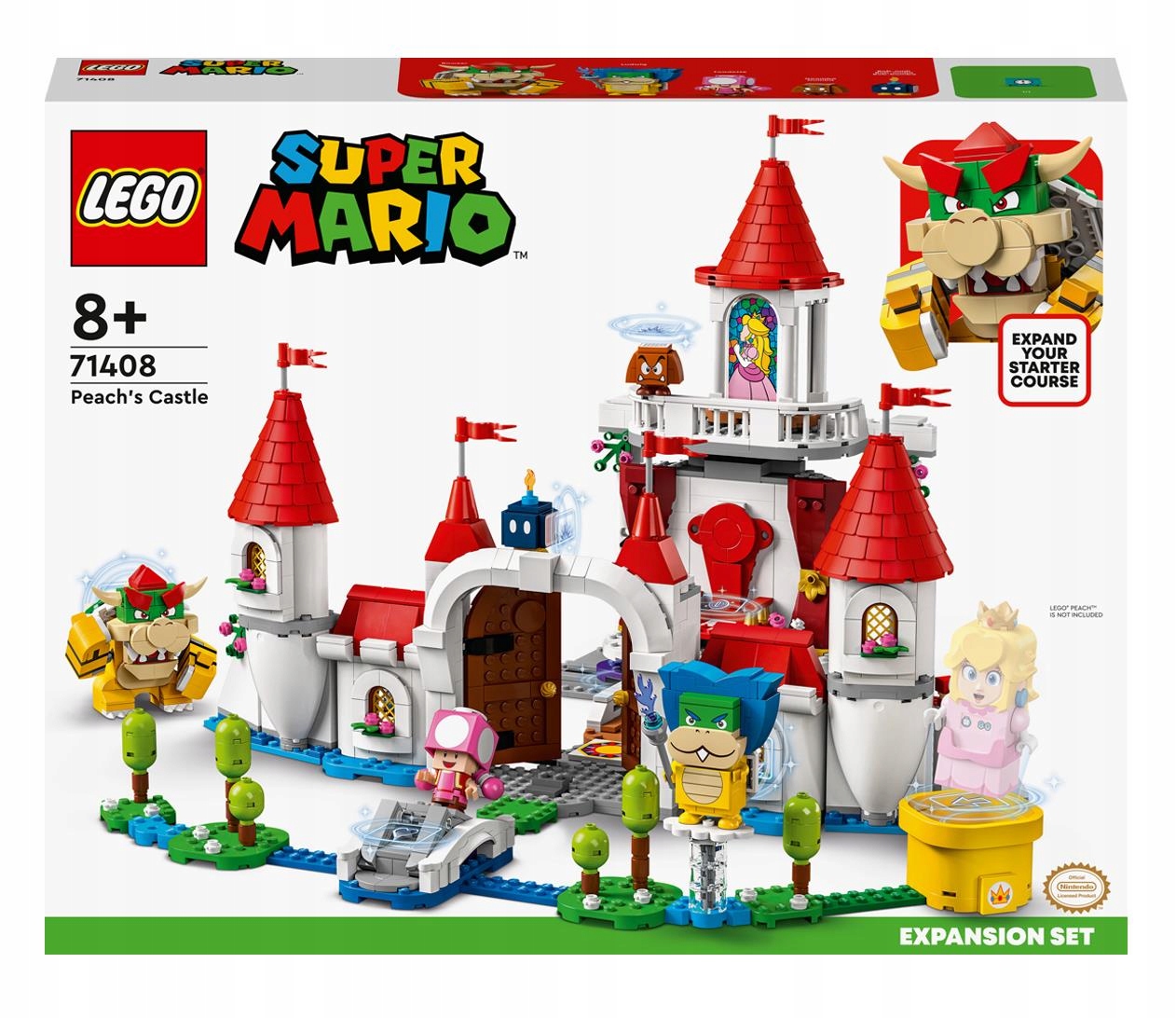 

Lego Mario 71408 Zamek Peach