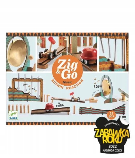 

Zestaw Zig & Go 52 elementów Djeco