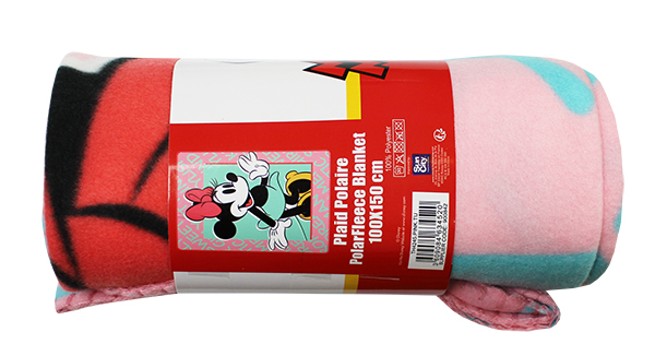 kocyk koc polarowy MYSZKA MINNIE 100x150 Kod producenta TH4245