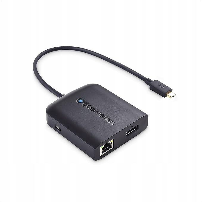 Cablematters Wieloportowa Przejściówka 201046_V Usb 2.0 Usb-c Thunderbolt 3