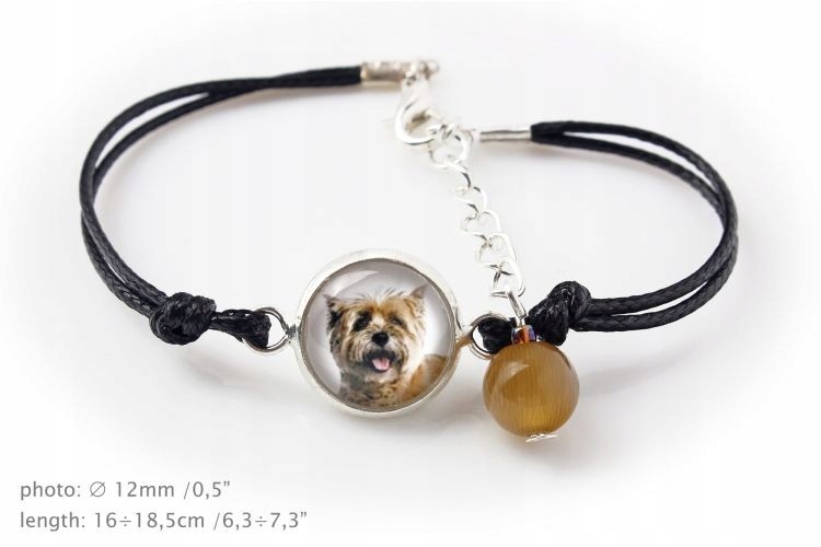 

Cairn Terrier Bransoletka Twoje zdjęcie Handmade