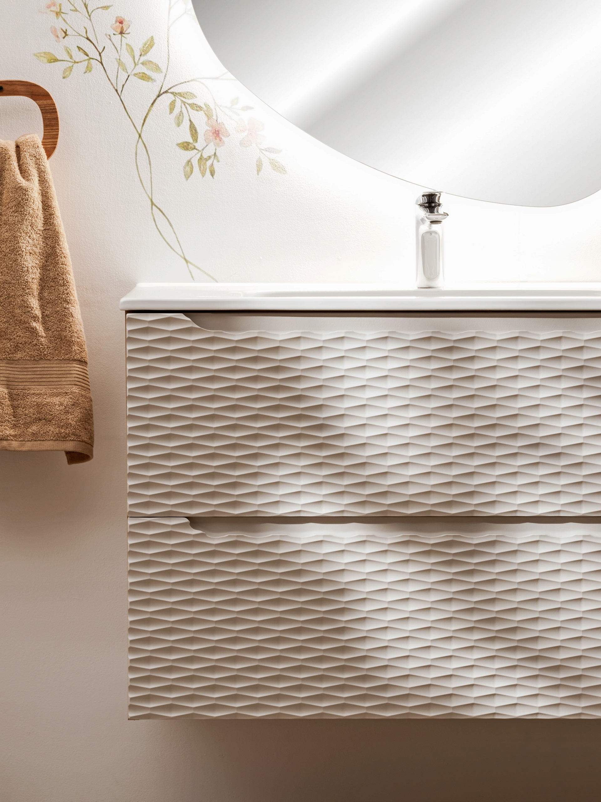 Skříňka pod umyvadlo 60 cm, 2 zásuvky