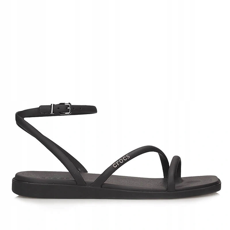 Sandały damskie Crocs 212256-001 Miami Ankle Strap Sandal Black czarne