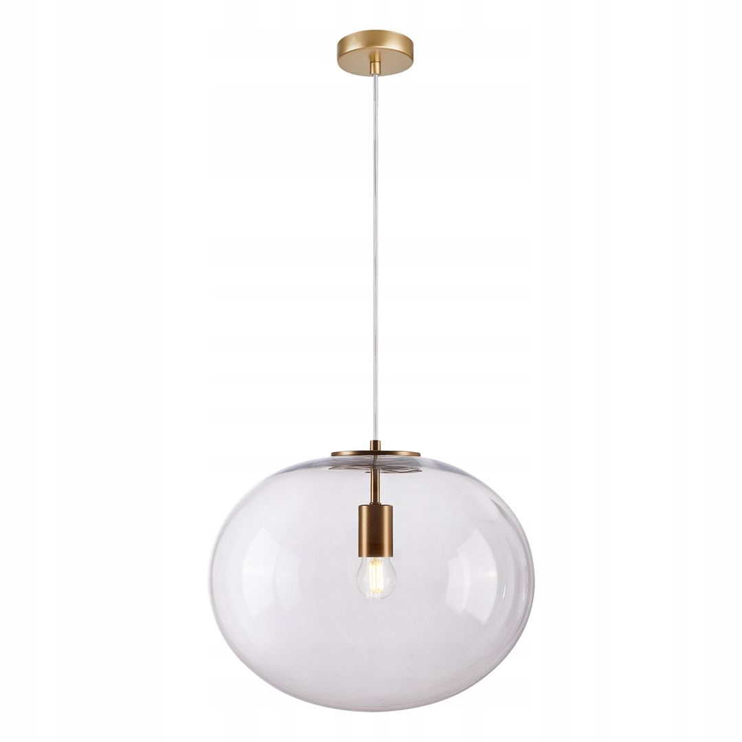 ML0343 Závesná sklenená lampa guľa 40 cm 1xE27 Campania Eko-light
