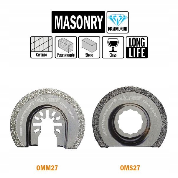 Cmt OMM27 Pilový List W=65 K=2,0 1 ks univerzální držák