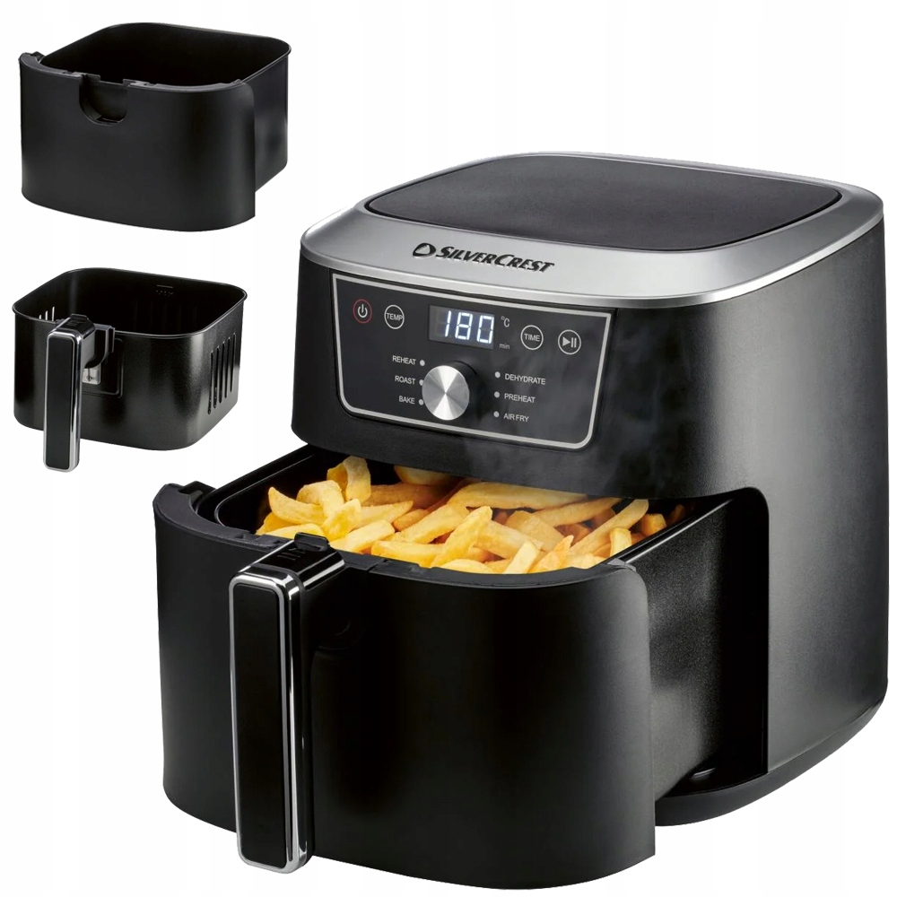 Silvercrest Frytownica frytkownica beztłuszczowa Shfd 2150 A3 2150W 5.2L XL