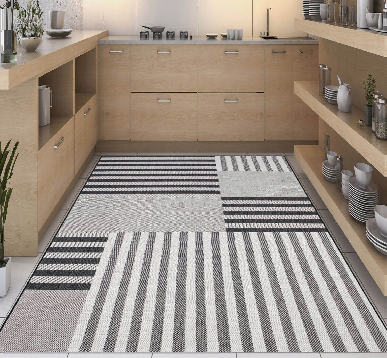 DYWAN ZEWNĘTRZNY TARASOWY OGRODOWY NA TARAS BALKON SZNURKOWY MATA 200X290 Grubość 5 mm