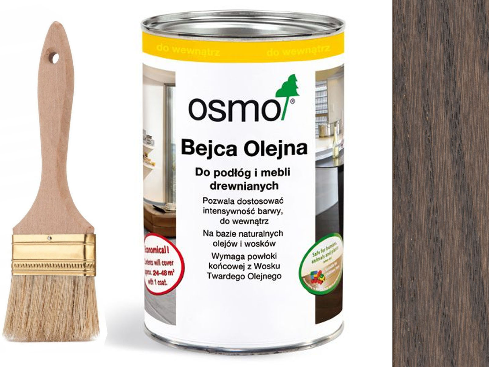 Osmo 3514 Olejové mořidlo na podlahu Grafit 500 ml
