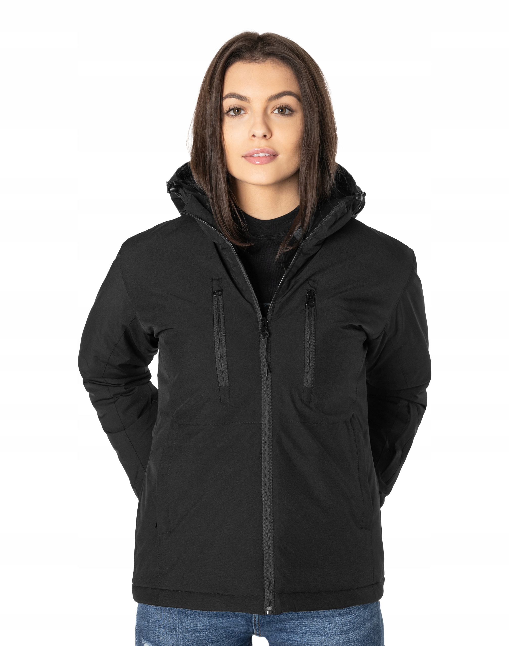 Ciepła Kurtka Narciarska Damska na Zimę H012-01 XL