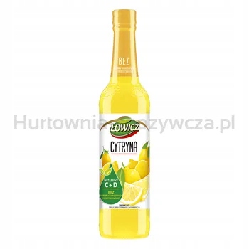 Levně Łowicz Citronový sirup 400 ml