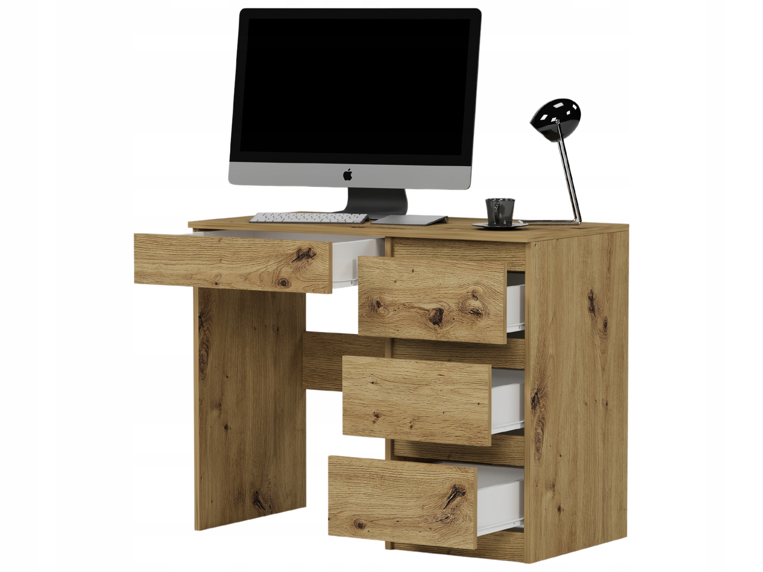 Meble Biurko komputerowe stolik 90cm artisan N34