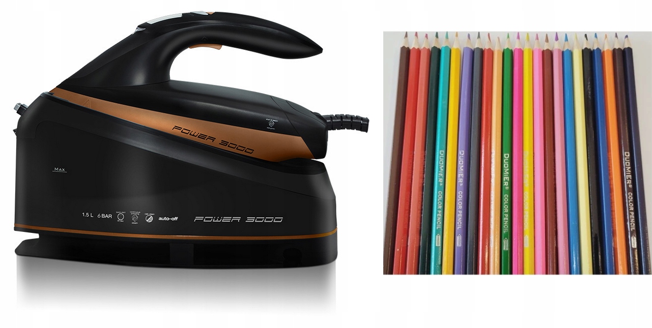 Gotie GGP-3000 Generátor Páry Smart Power 3000 W Pastelky 24 Tužkových Barev