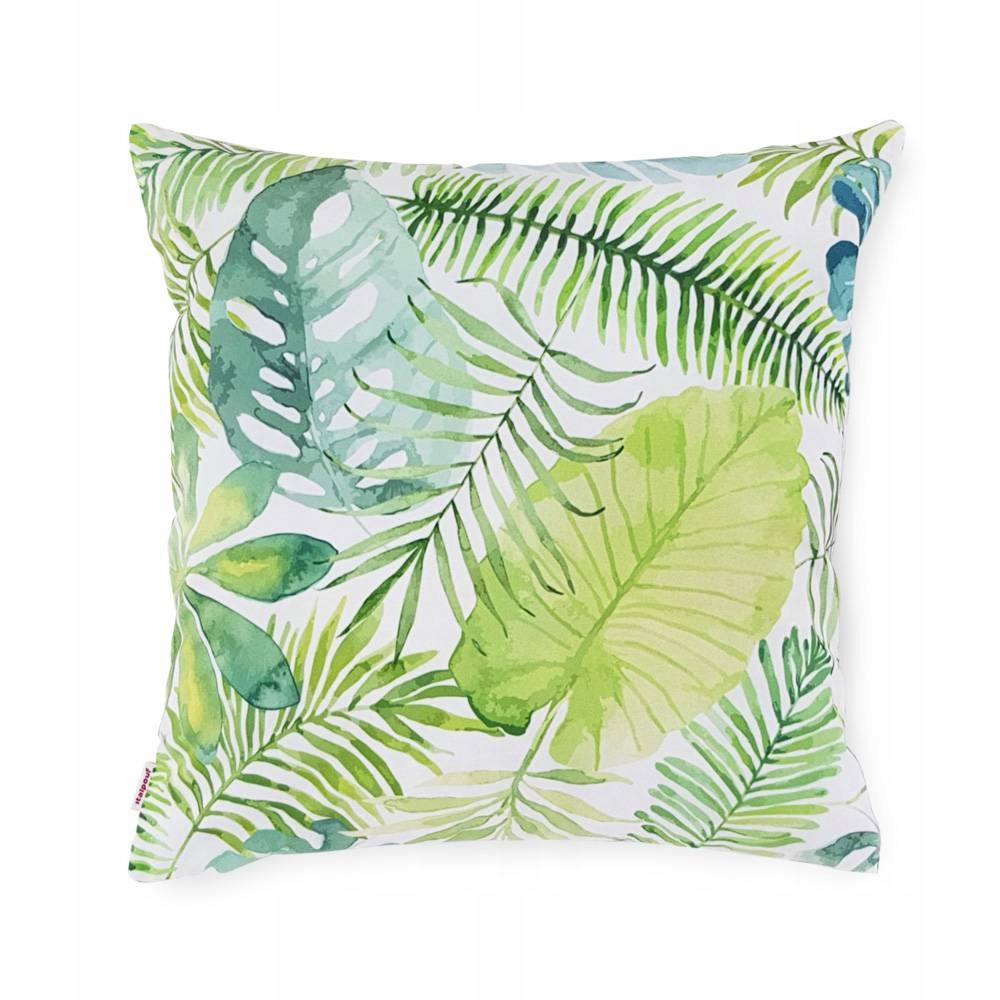 

Poduszka Dekoracyjna Malowane Liście Monstera 45cm