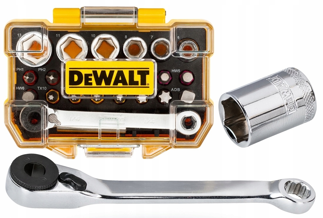 Zestaw bitów nasadek z grzechotką DeWALT DT71516 EAN (GTIN) 5035048098646