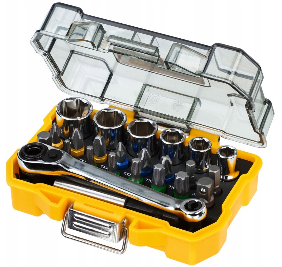 Zestaw bitów nasadek z grzechotką DeWALT DT71516 Kod producenta DT71516-QZ