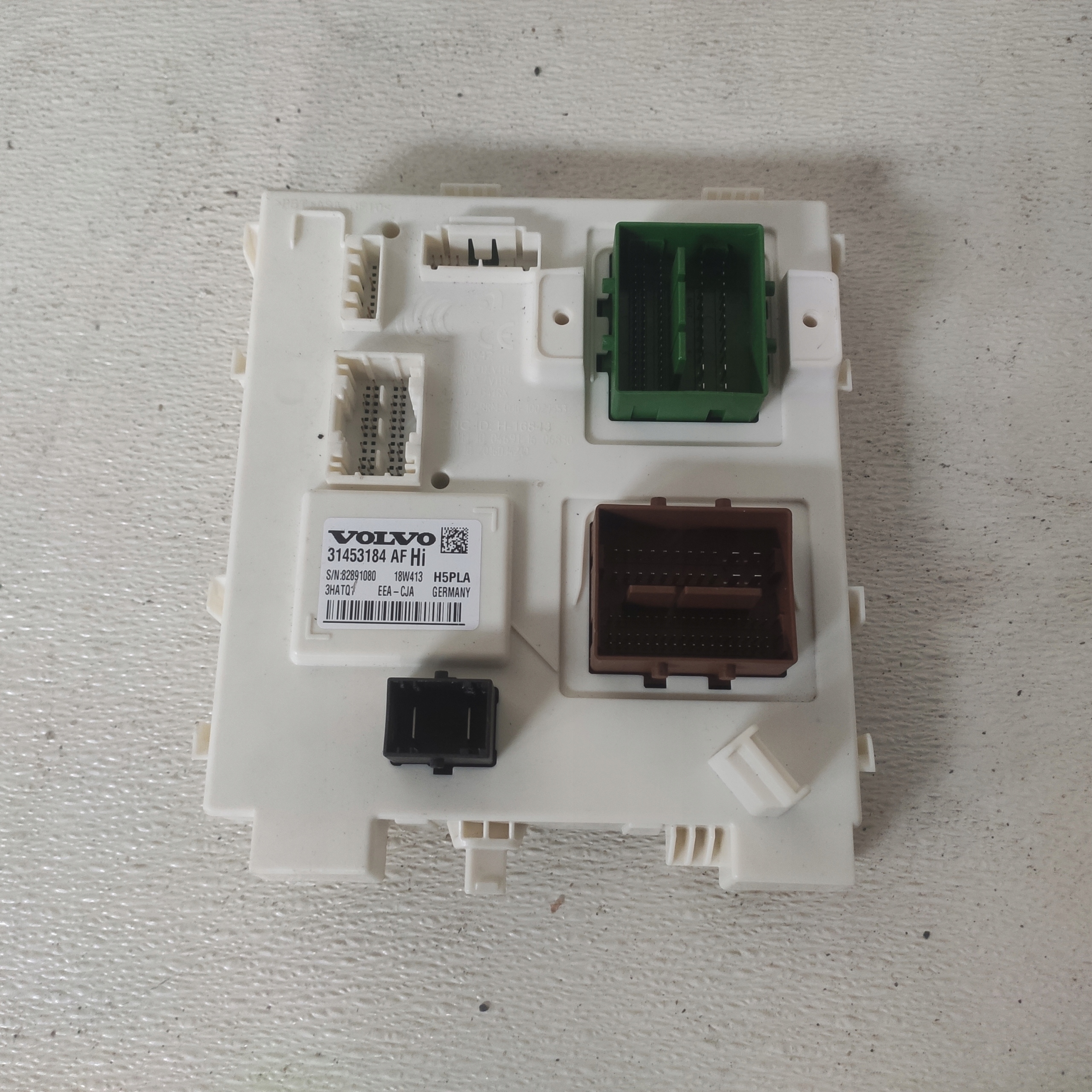 VOLVO XC40 2018 module control unit CEM AF HI 31453184