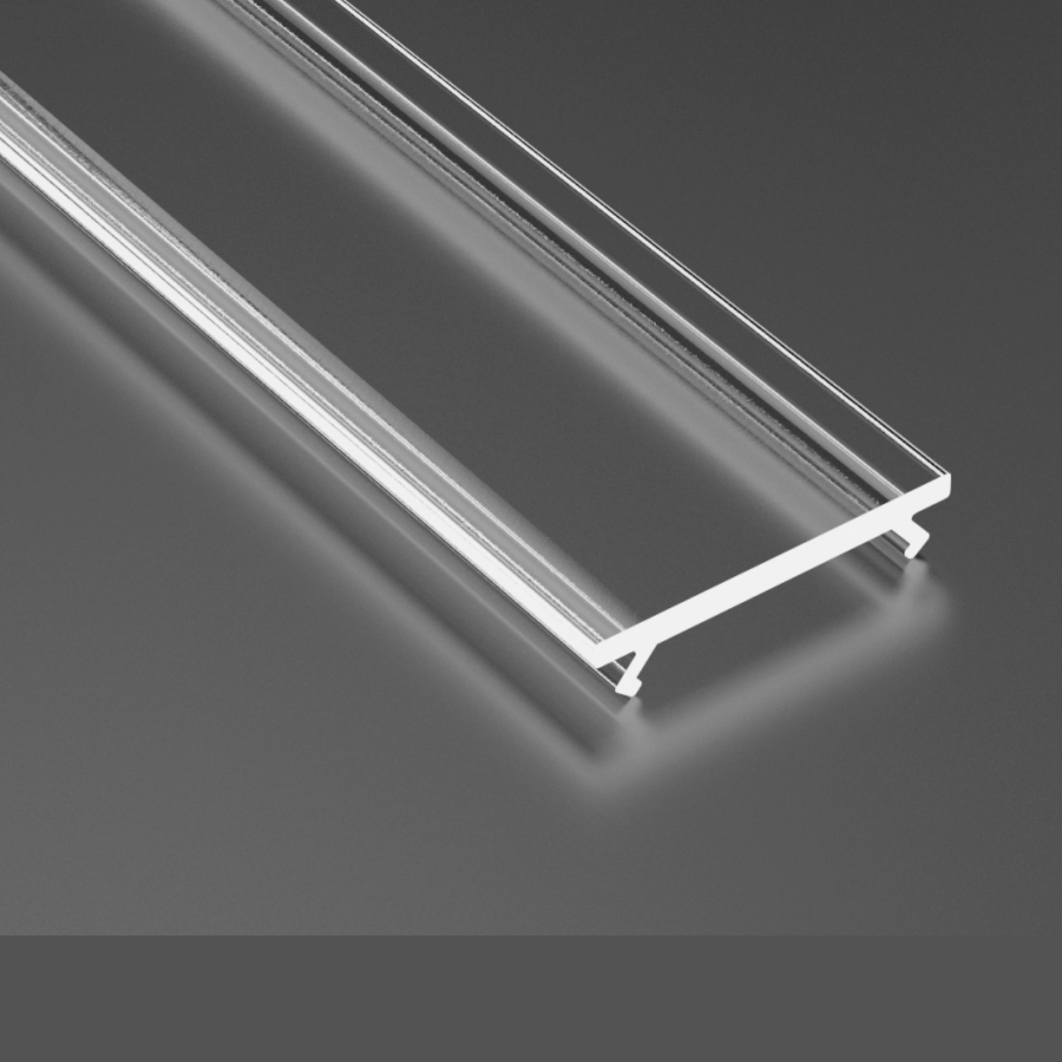 KLOSZ DO PROFILU A/B/C/D/Y/Z BEZBARWNY 2,02 MB LUMINES Typ osłonka