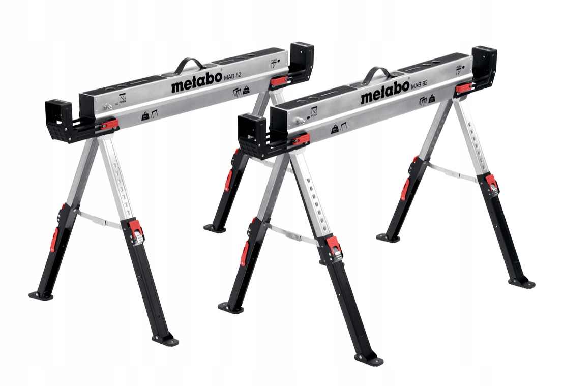 Metabo Sada Skladacích Pracovných Kozlov Kobylka Stôl Mab 82 626990000