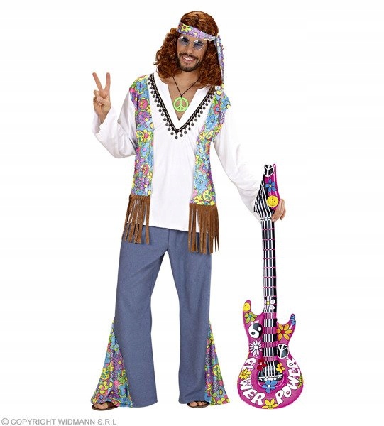 DMUCHANA GITARA HIPPIE HIPIS INSTRUMENT DMUCHANY Marka Widmann