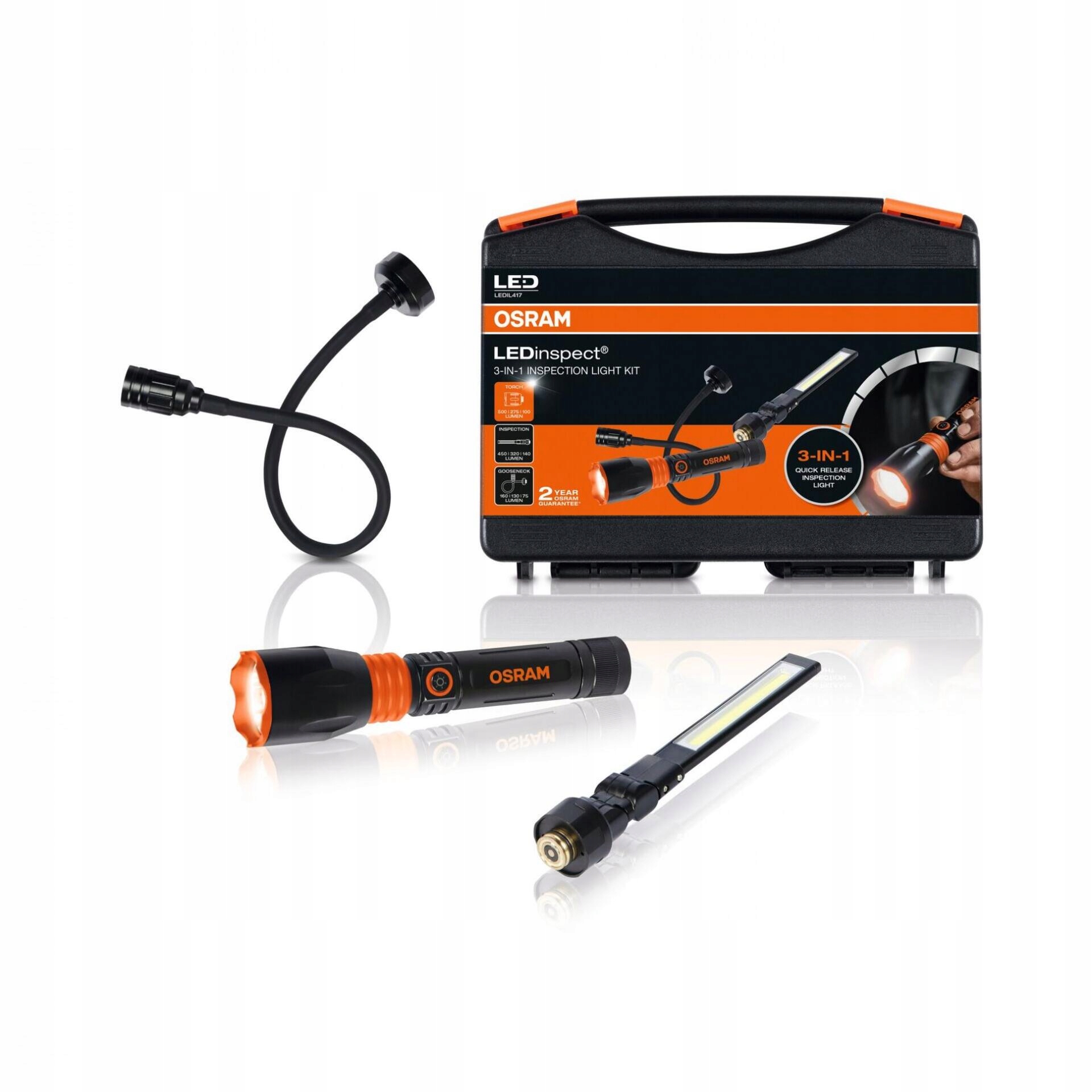 Osram LEDinspect 3-IN-1 Inspection Light Kit 1ks LEDIL417