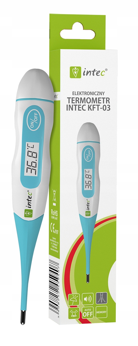 

Termometr elektroniczny wodoodporny Intec KFT-03