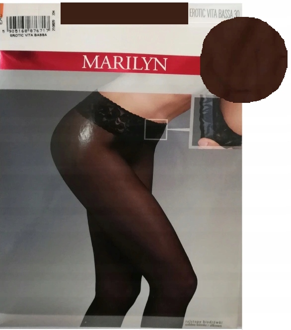 

Rajst. Erotic Vita Bassa 30DEN 2 Tabacco