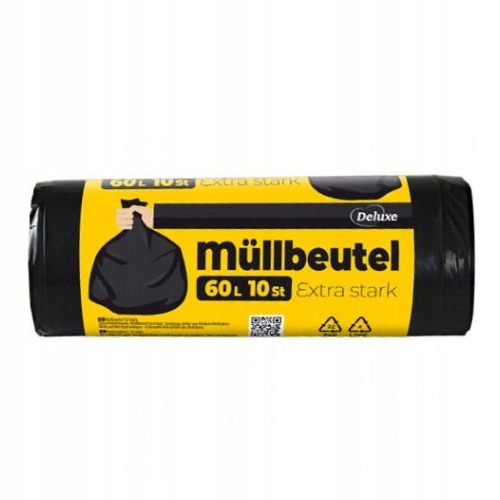 

Deluxe Worki na Śmieci 60L 10szt. (Niemcy)