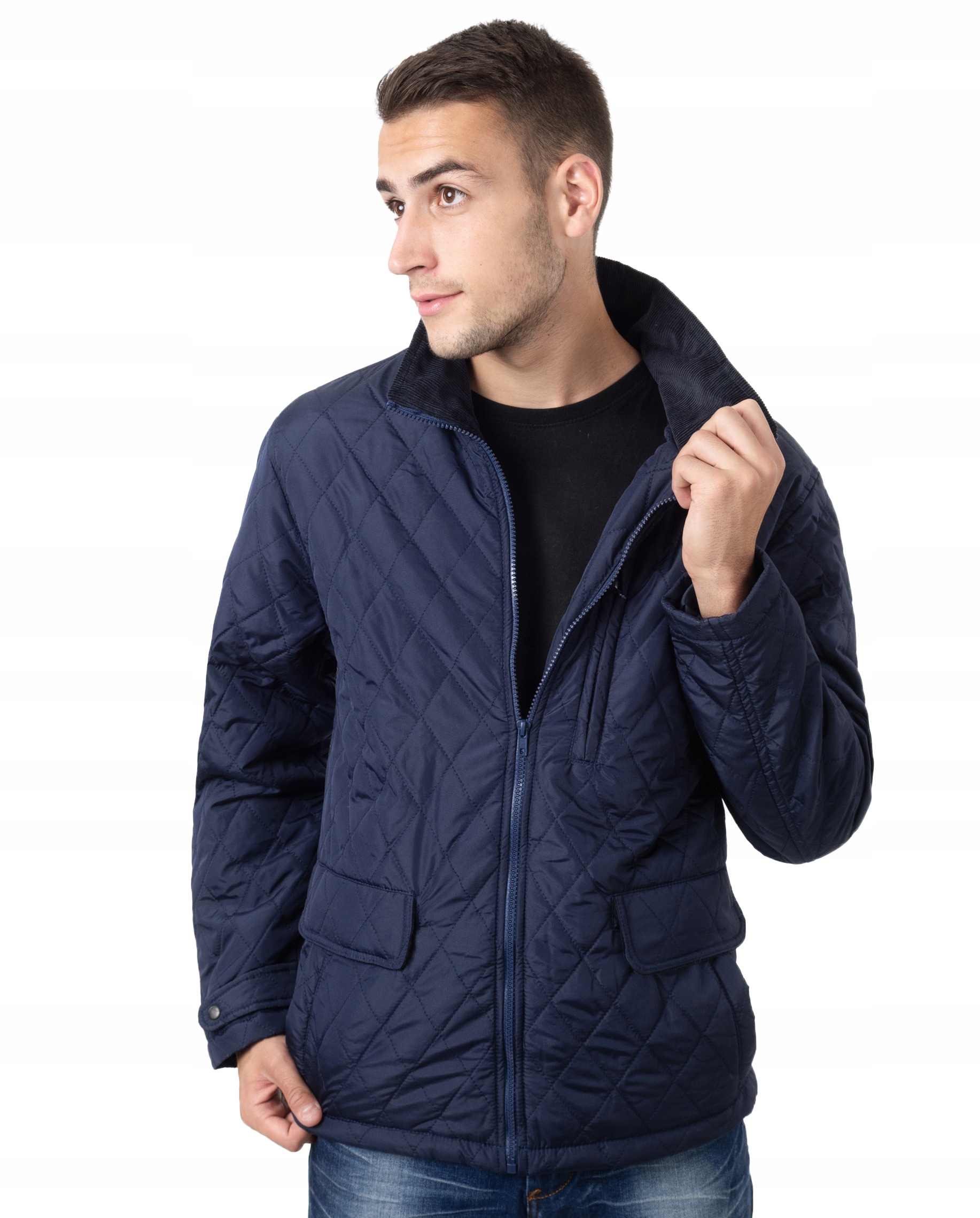 Pánská přechodová větrovka Tmp XXL námořnická modrá