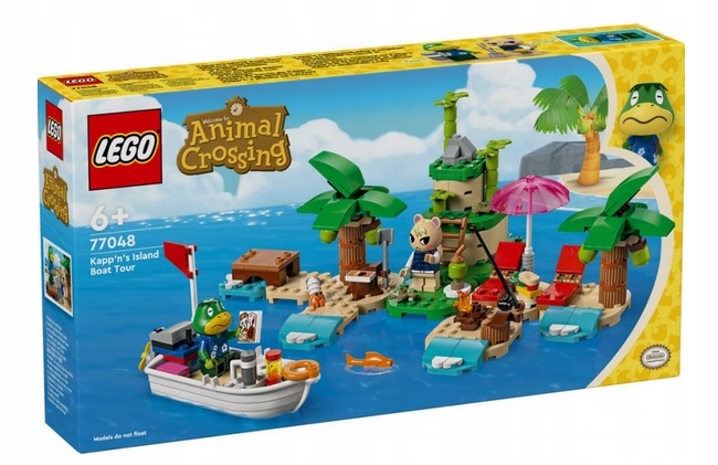 Lego 77048 Animal Crossing – Hra – Plavba Kolem Ostrova Kapp'n