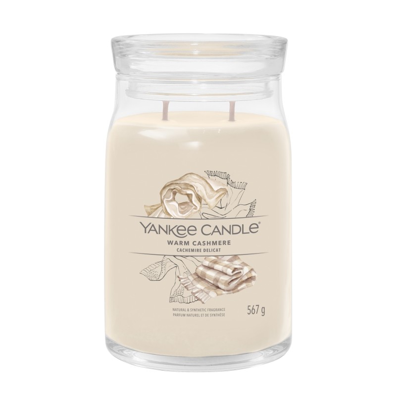 Yankee Candle Signature velký Warm Cashmere