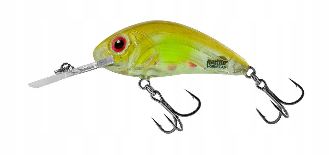 Wobler Salmo Rattlin Hornet Pływający 3.5cm 3,1g Na Ryby Clear Ayu 1szt