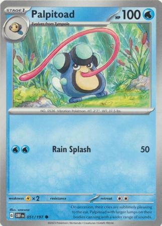 Palpitoad 051/197 Common Pokemon