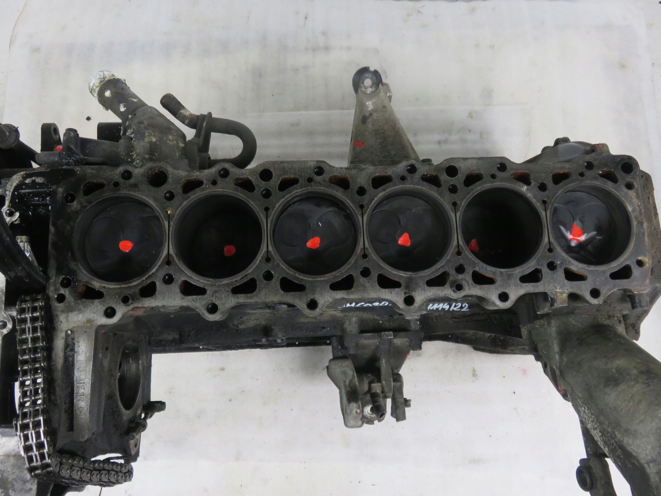 BLOK DÓŁ WAŁ MERCEDES W124 3.0 D OM603912