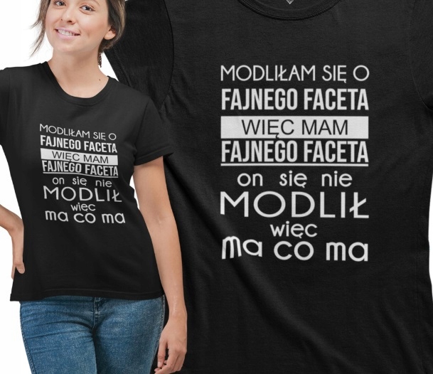KOSZULKA DAMSKA T-SHIRT PREZENT DLA NIEJ ONA