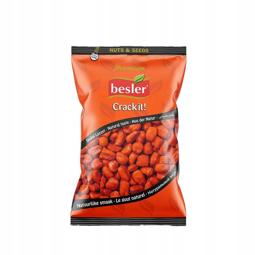 6 x Kukuřice s příchutí kečupu Pražená & Solená 140 g Besler