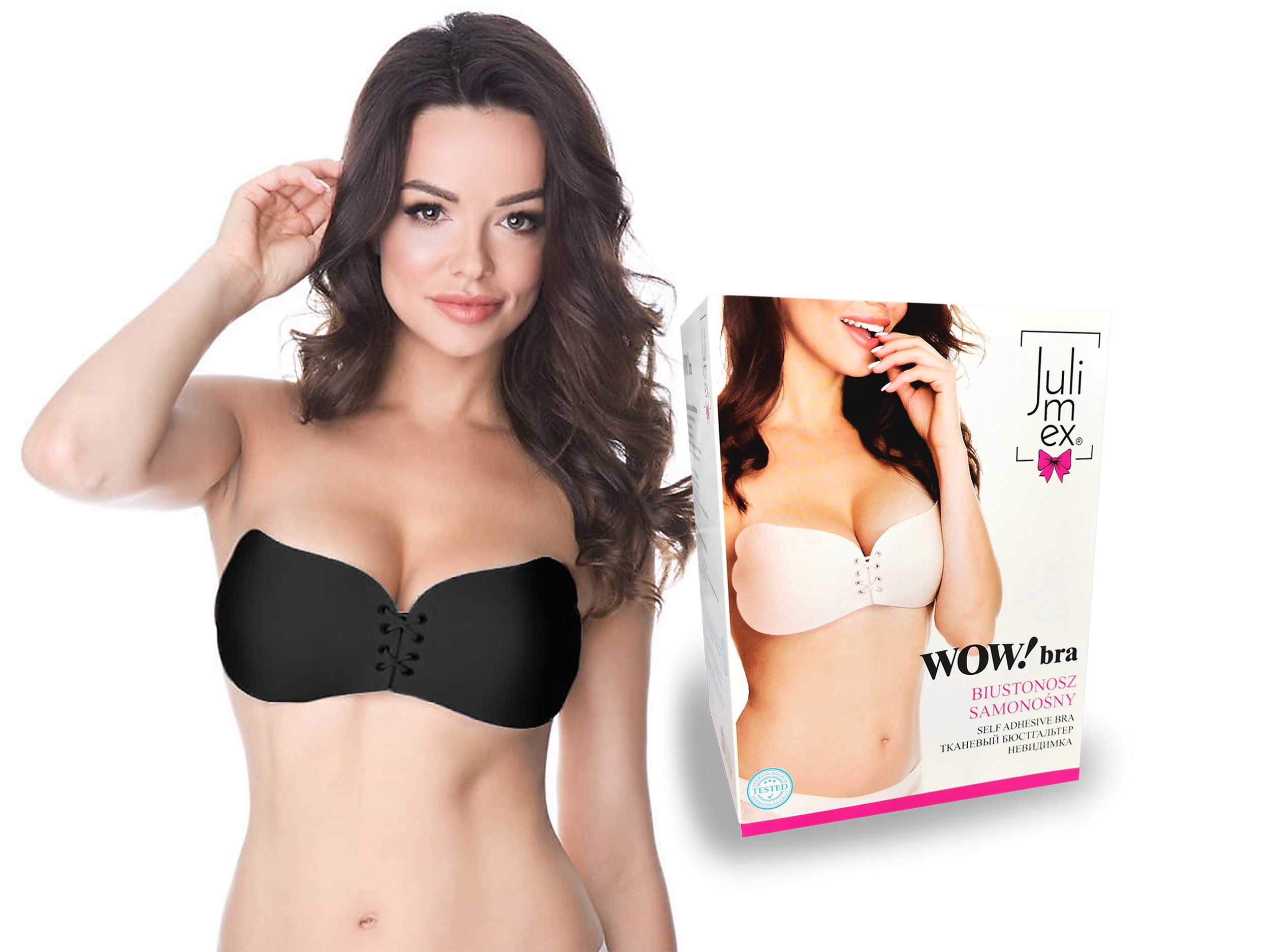 

Julimex Biustonosz Samonośny BS-05 Wow! Czarny A