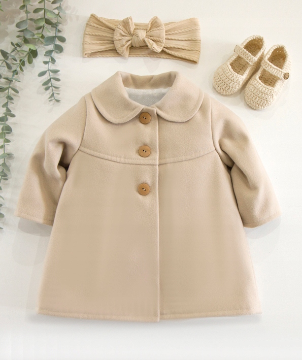 płaszczyk beżowy roz 62 NELA Wiek dziecka 0 +