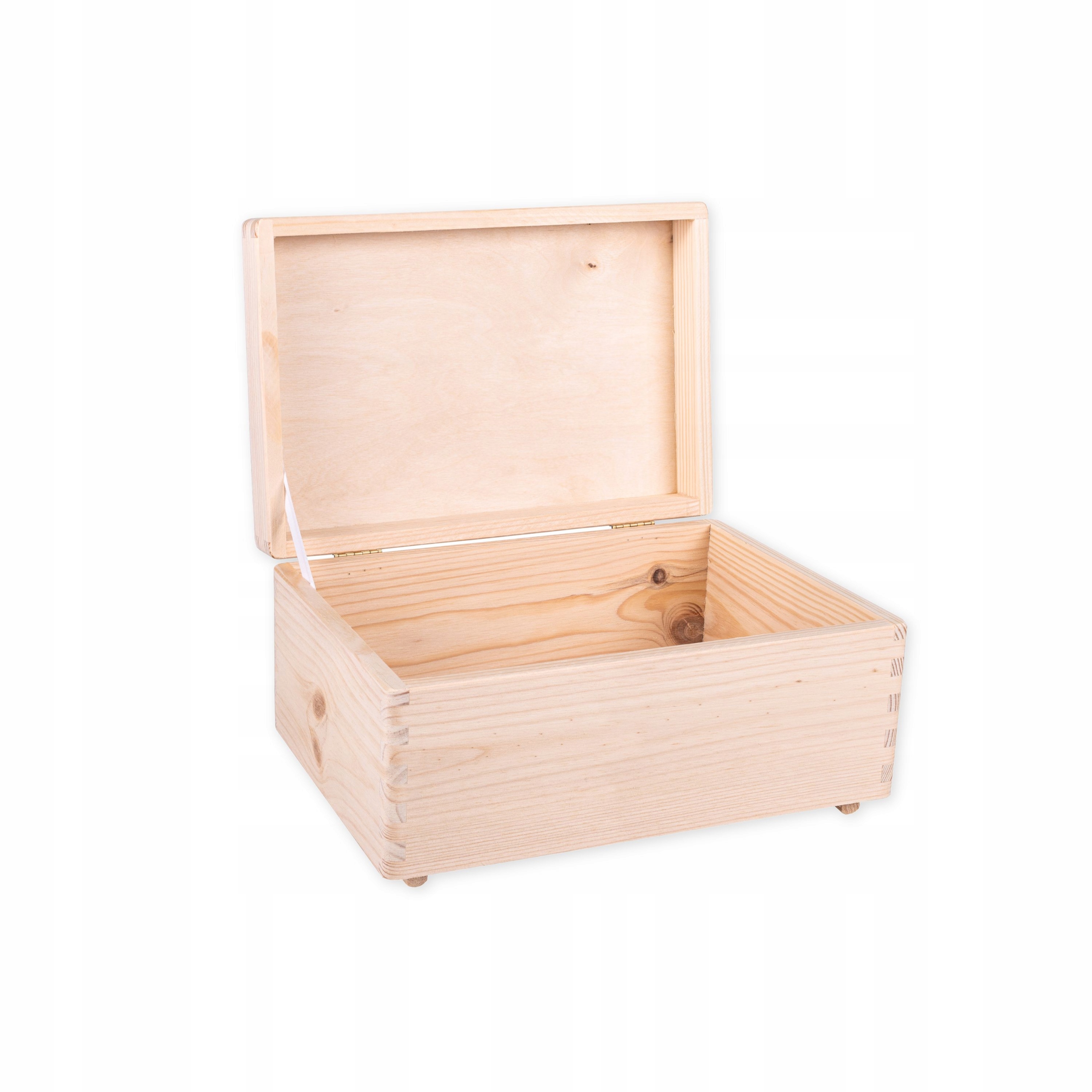 

Pudełko Drewniane Skrzynka Z Wiekiem 30x20x14 cm