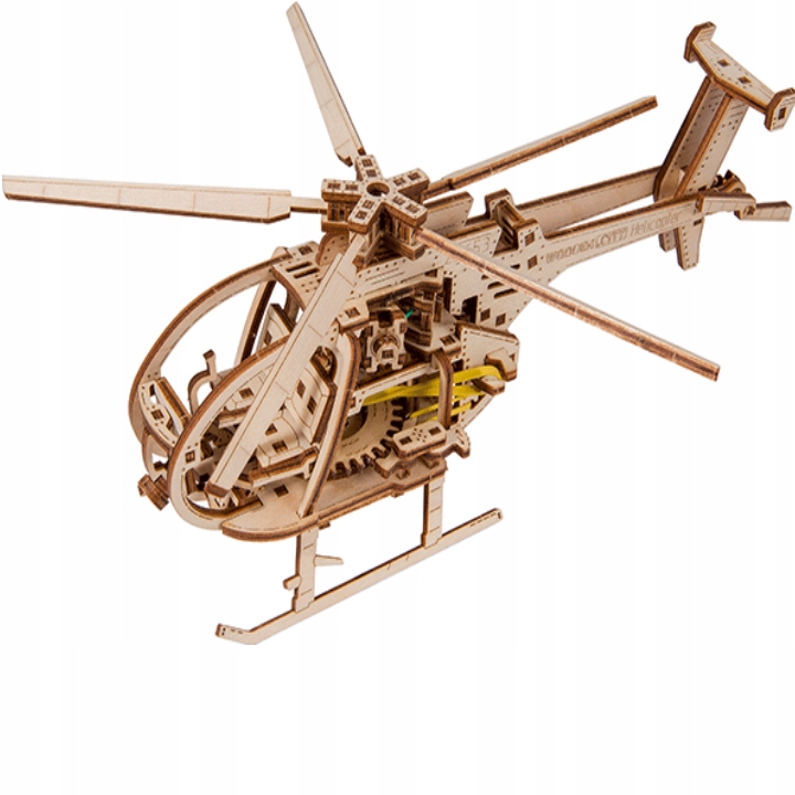 

Wooden City Helikopter Puzzle 3D Model Mechaniczny