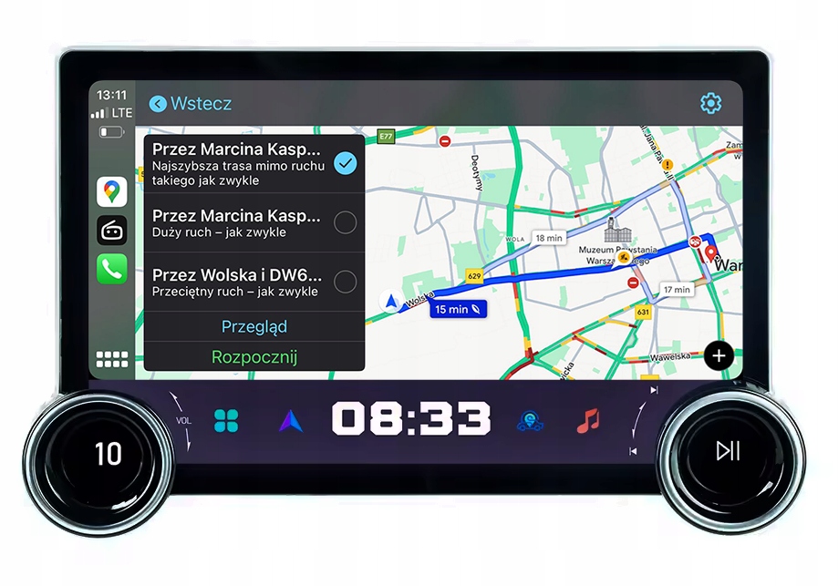 Autoradio Android 13 Per VW T6 Transporter 2016-2022 - 9" Con Carplay Wireless E Telecamera - Foto 12