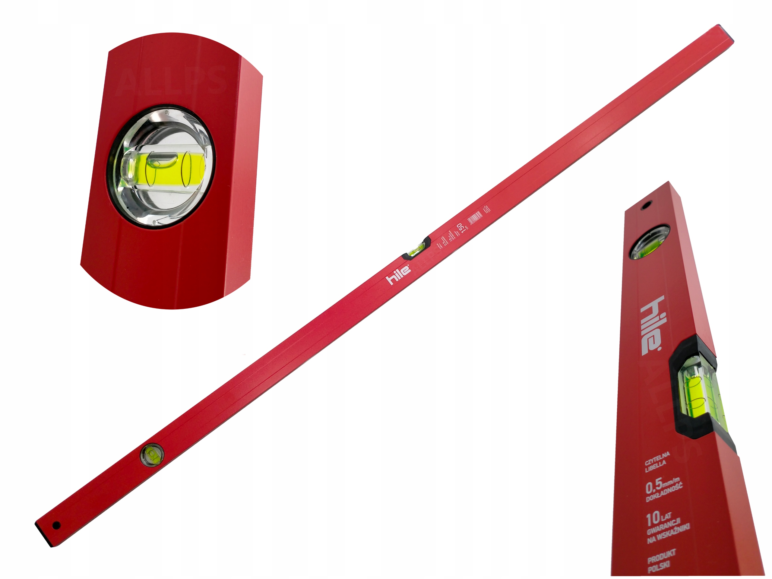 

Poziomnica Poziomica Pro Hile 150cm Aluminiowa