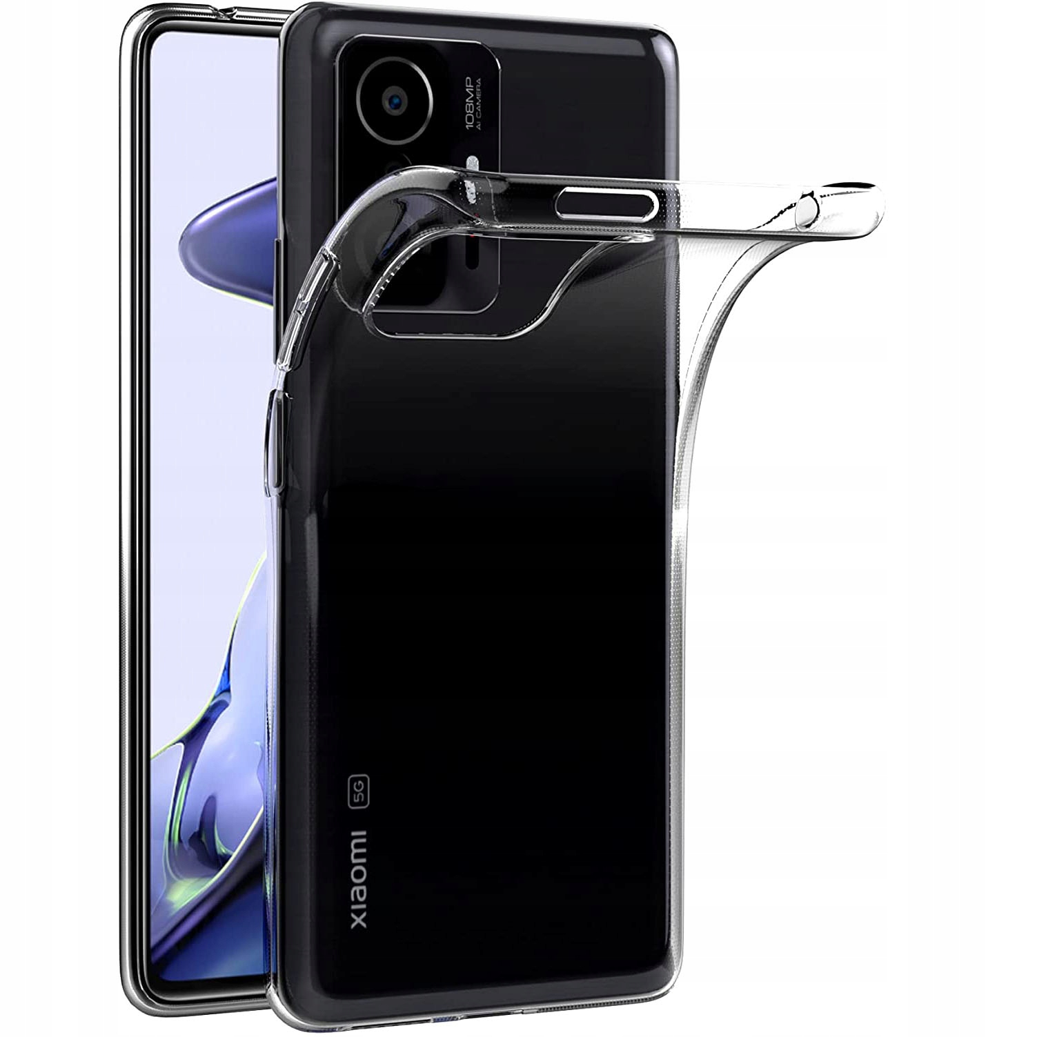 

Etui Przezroczyste +szkło do Xiaomi 11T 5G 2MM