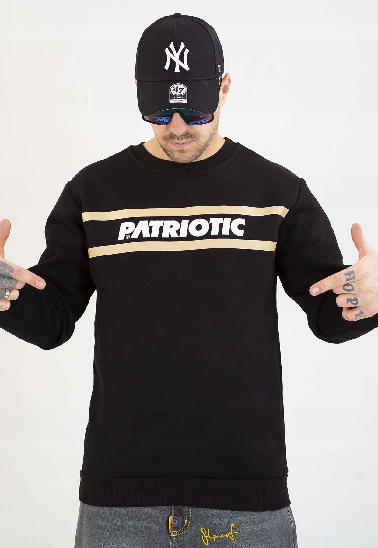 Mikina New Line Patriotic Bez Kapuce