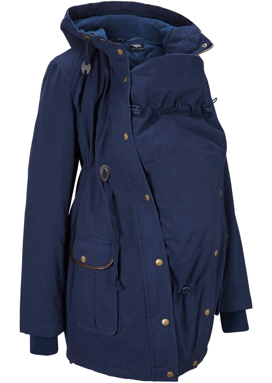 BPC PARKA CIĄŻOWA Z WSTAWKĄ NIEMOWLĘCĄ NA NOSIDEŁKO X3A 42