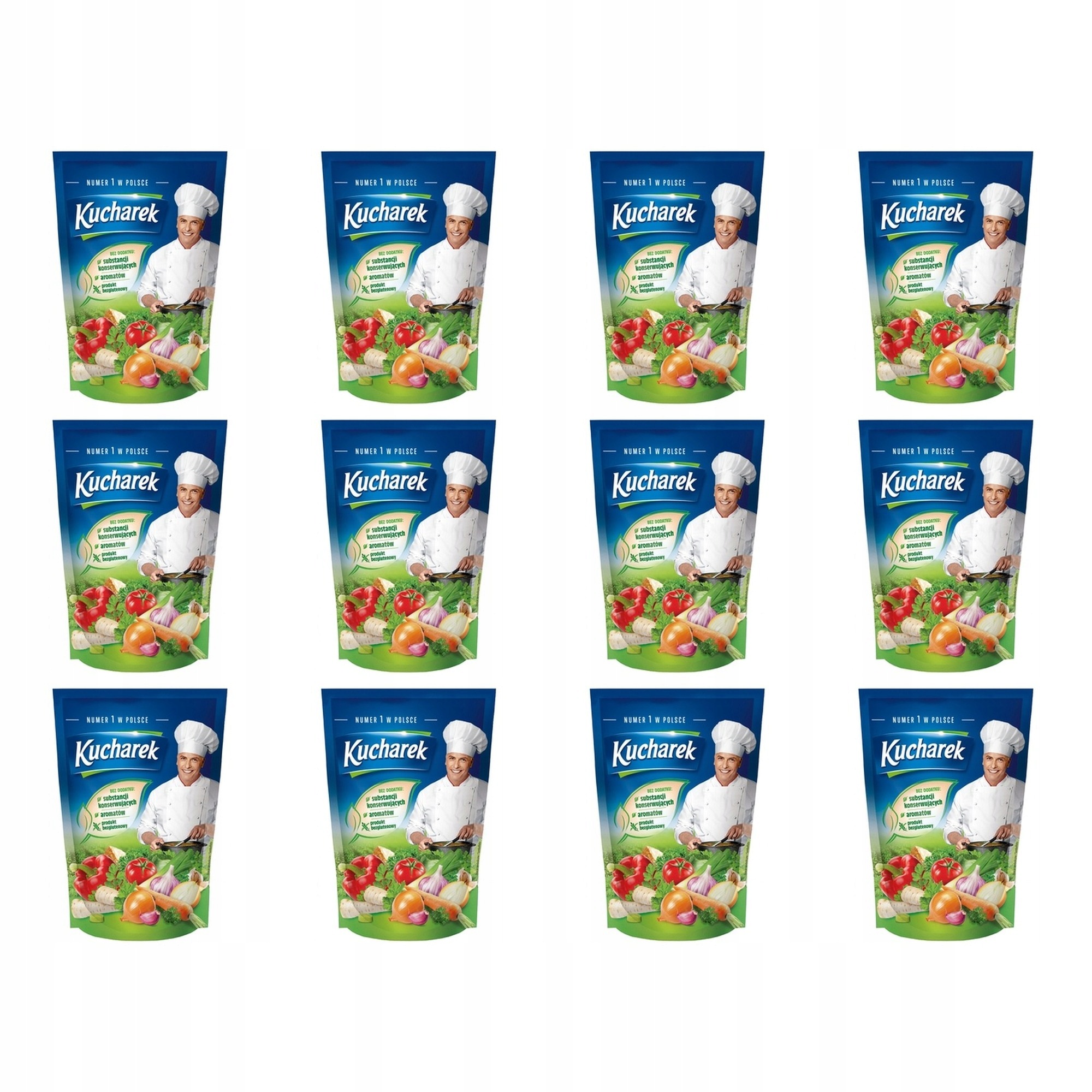 12x 500g Prymat Kucharek Przyprawa do potraw Karton