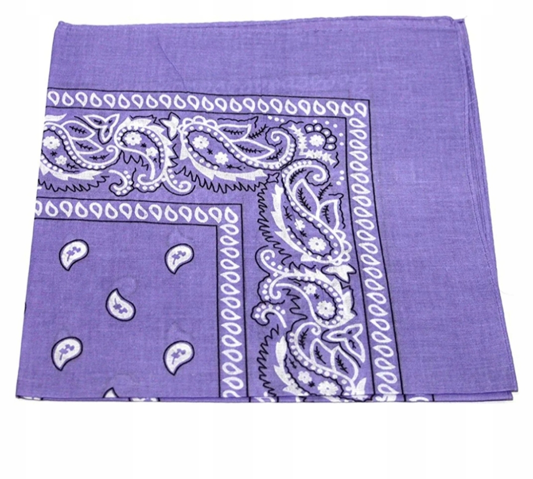 Fioletowa Bandana Niska cena na Allegro.pl